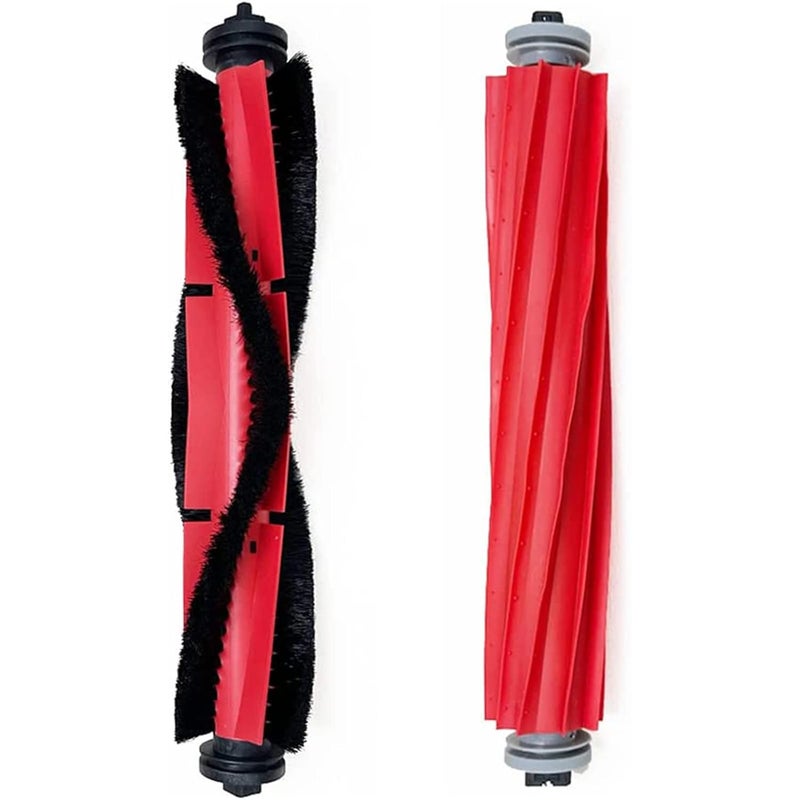 MaxV Floor Robot Vacuum Replacement Rubber Rolling Brush Spare Part Maintenance Kit - Image 1